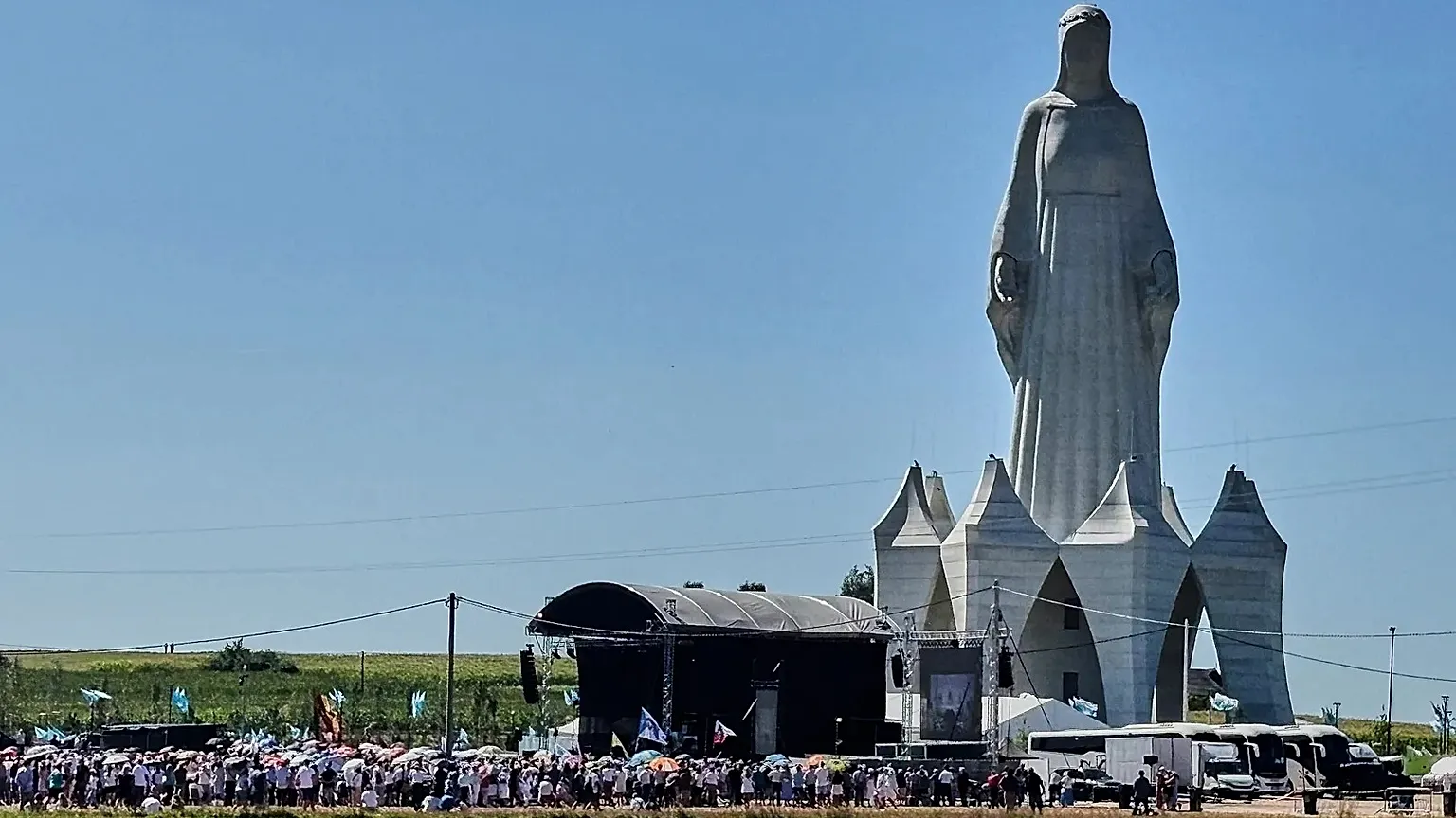Europe’s tallest Marian statue rises over a tiny Polish village