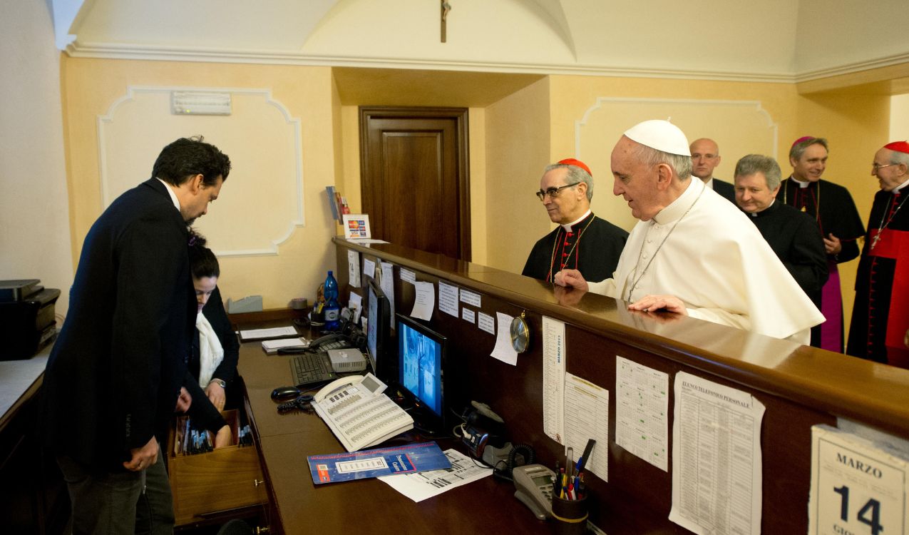 Pope Francis as a mother-in-law: no more 'cheap' rents.