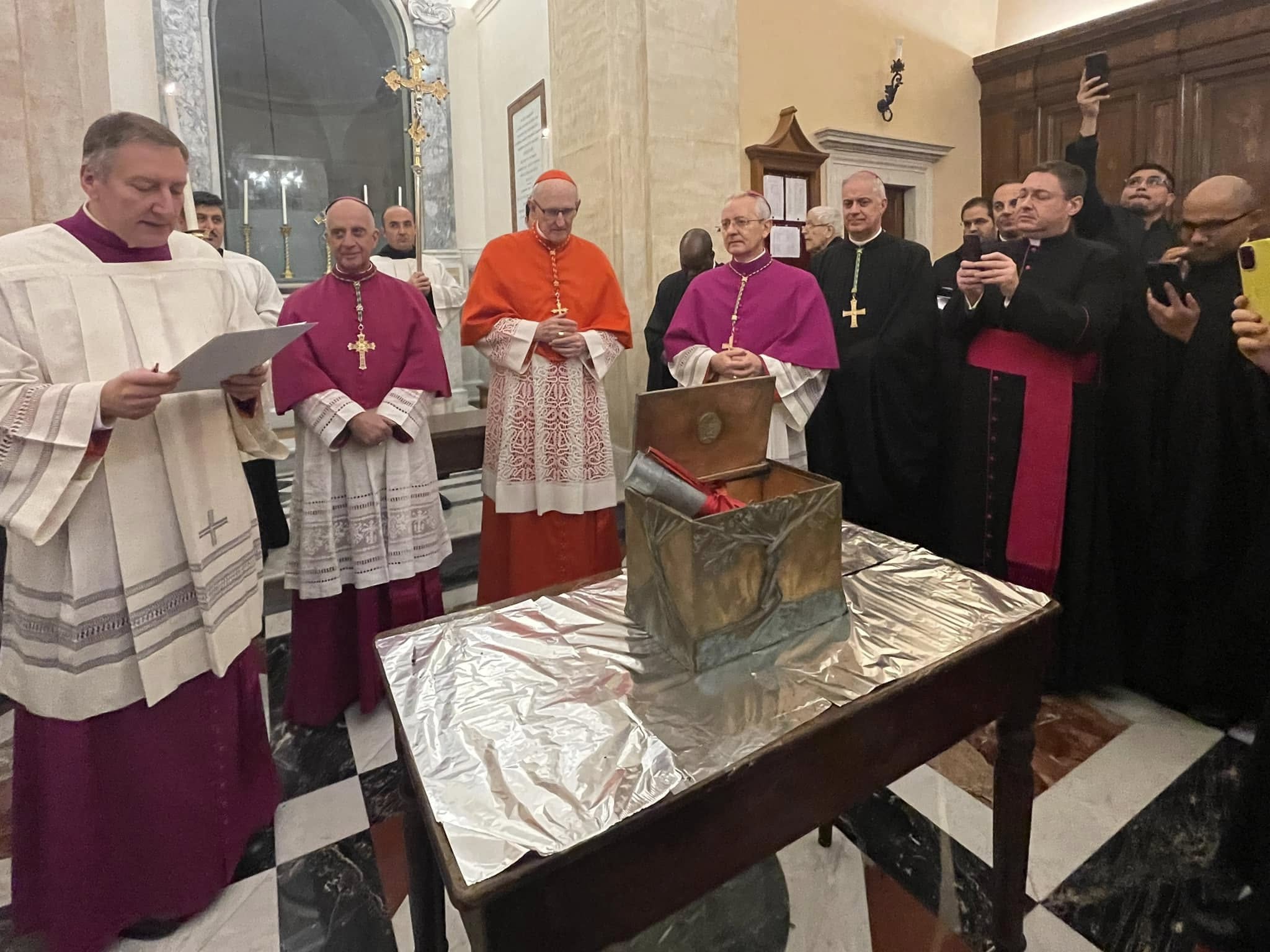 San Paolo fuori le mura. Il Rito della Recognitio