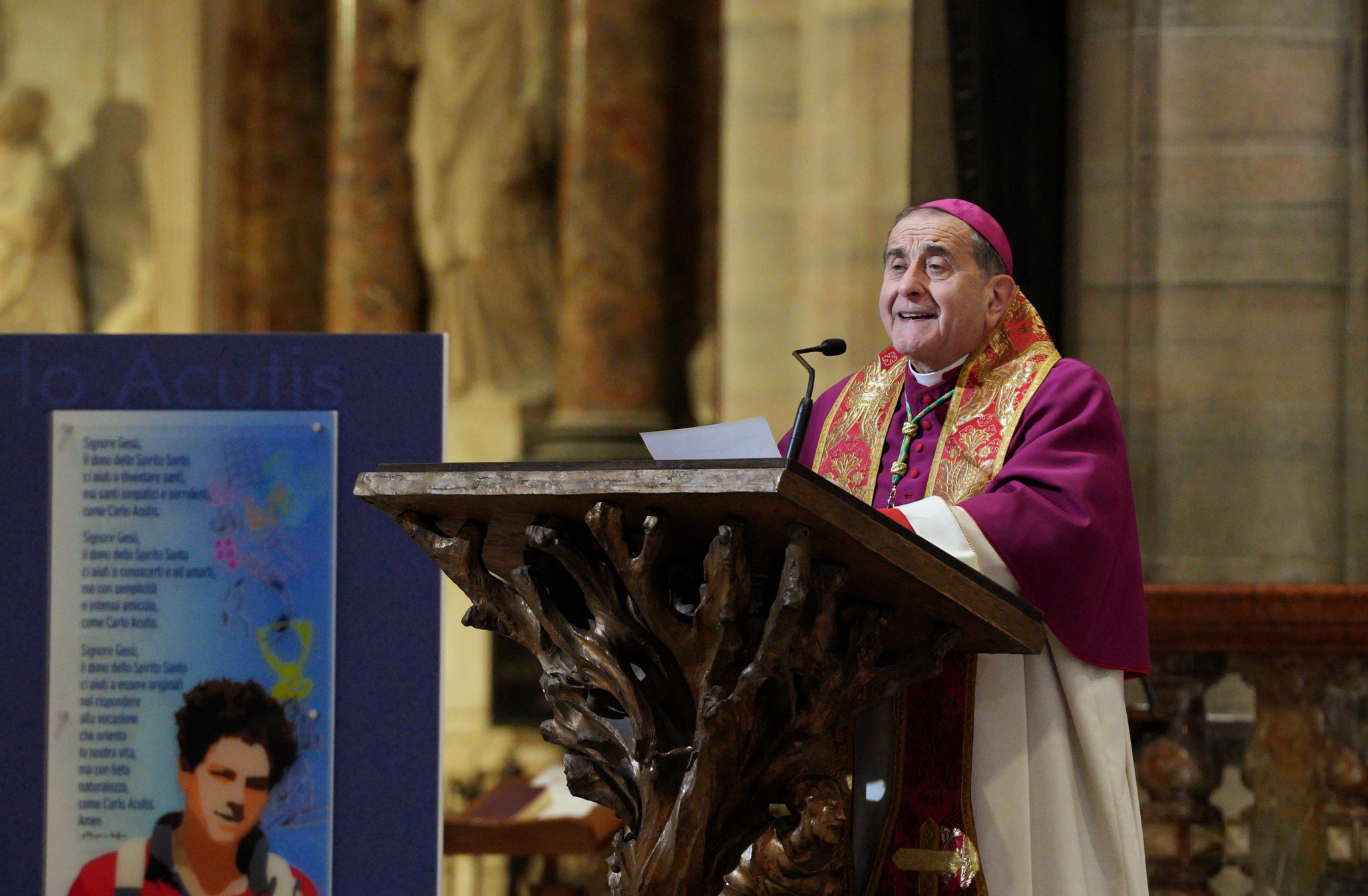 Chi presiederà la canonizzazione di Acutis?