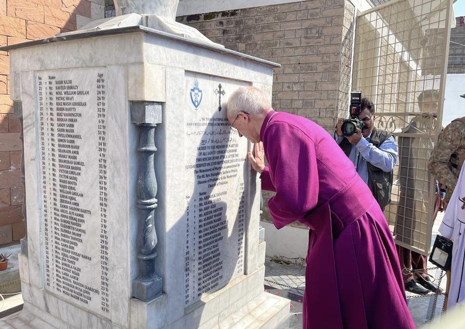 Justin Welby: in Pakistan si rispetti la libertà religiosa