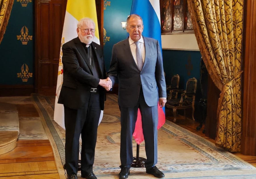 Gallagher meets Lavrov in Moscow as Vatican keeps channels open with Russia and Ukraine