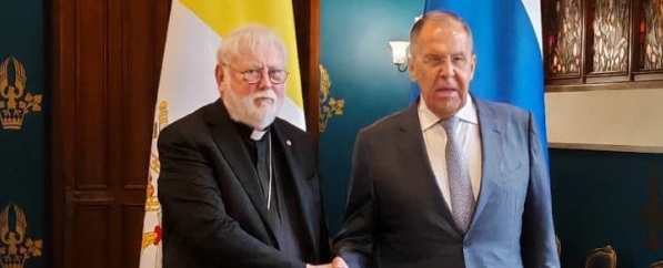 Gallagher meets Lavrov in Moscow as Vatican keeps channels open with Russia and Ukraine