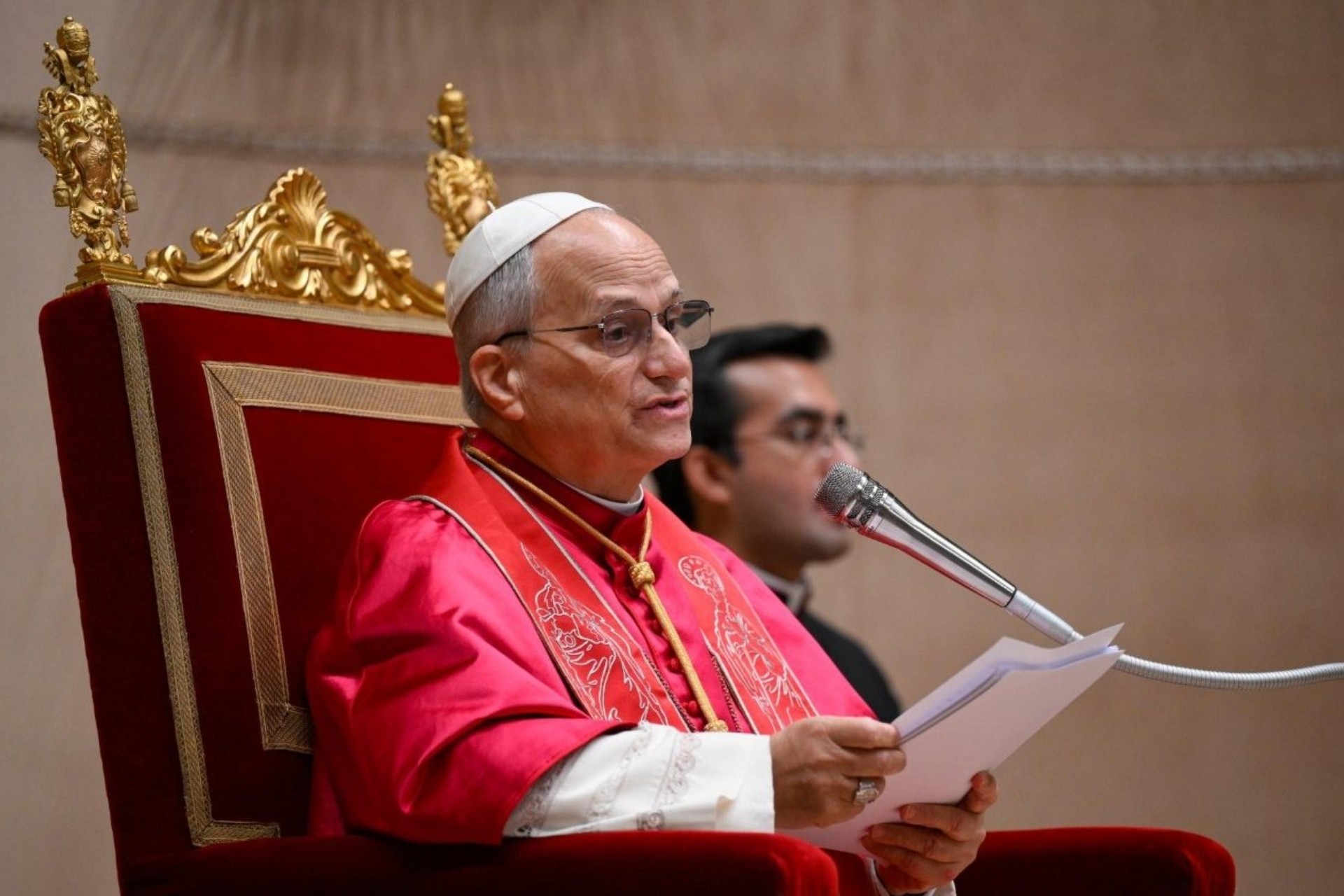 León XIV prepara su viaje a Argentina: Colombo y Pizarro, en el Vaticano