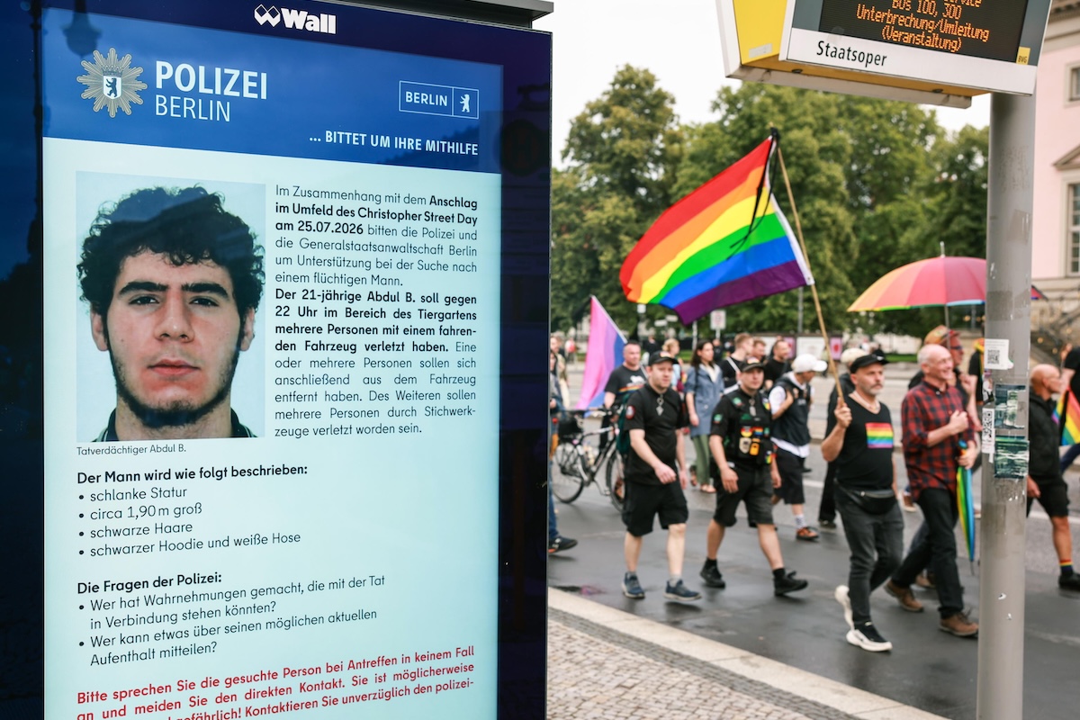 Il presunto attentatore del Pride di Berlino ucciso dalla polizia a Spandau
