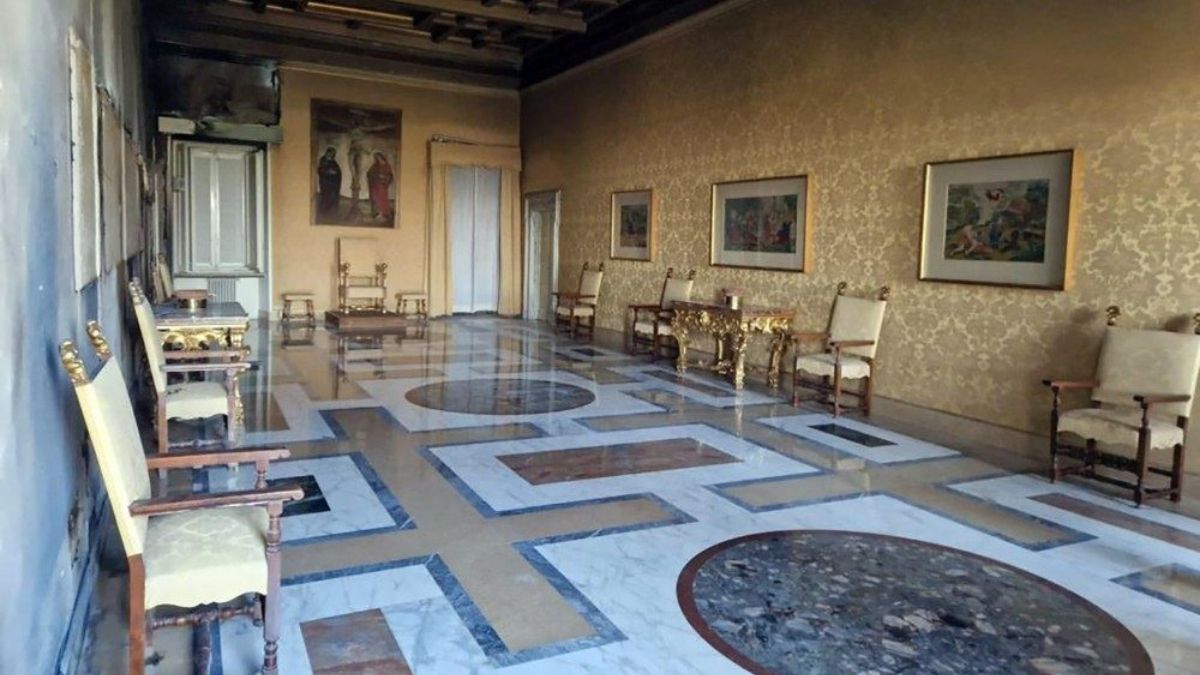 Castel Gandolfo: piccolo incendio all'interno del Palazzo Apostolico