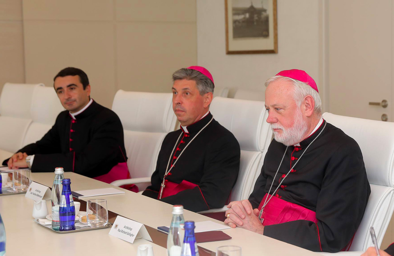 Why is the Vatican’s foreign minister in Russia?