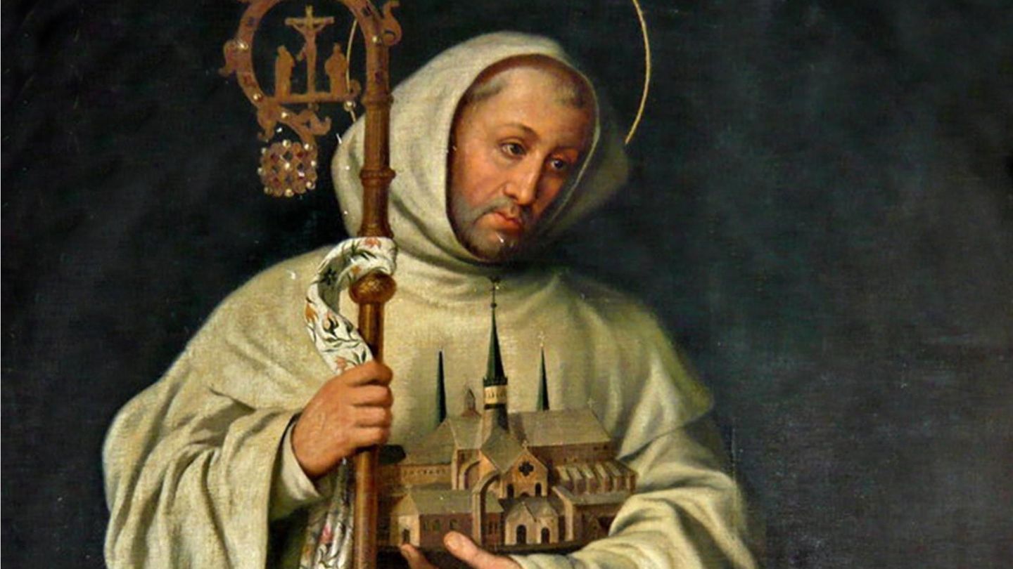Bernardo di Chiaravalle, fondatore dell'abbazia di Clairvaux