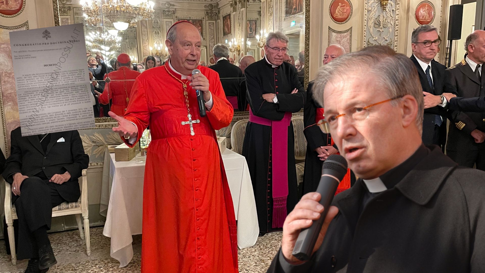 Il Cardinale Cantoni voleva "salvare" il pedofilo Inzoli