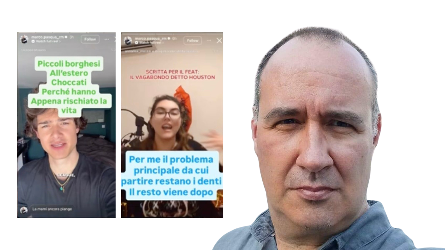 Il giornalista Marco Pasqua bullizza un giovane sui social