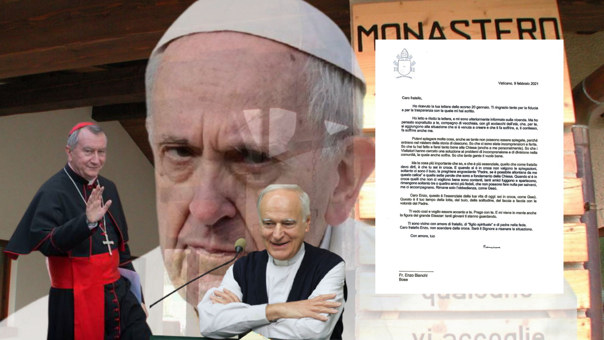 Francesco a Bianchi: sono tuo figlio spirituale