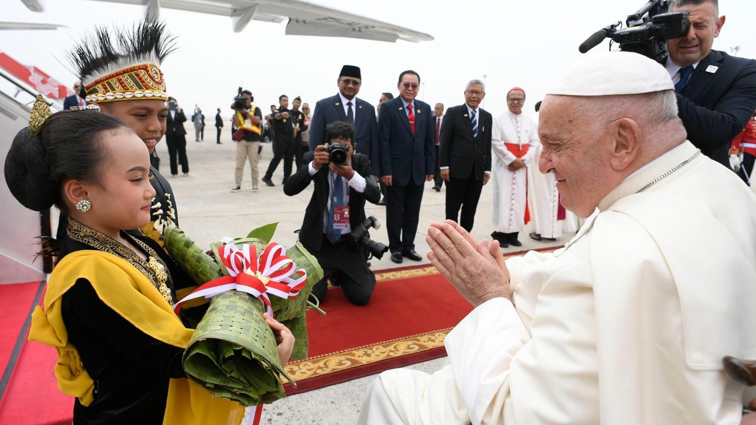 Papa Francesco ha iniziato il suo 45° Viaggio Apostolico Internazionale. 