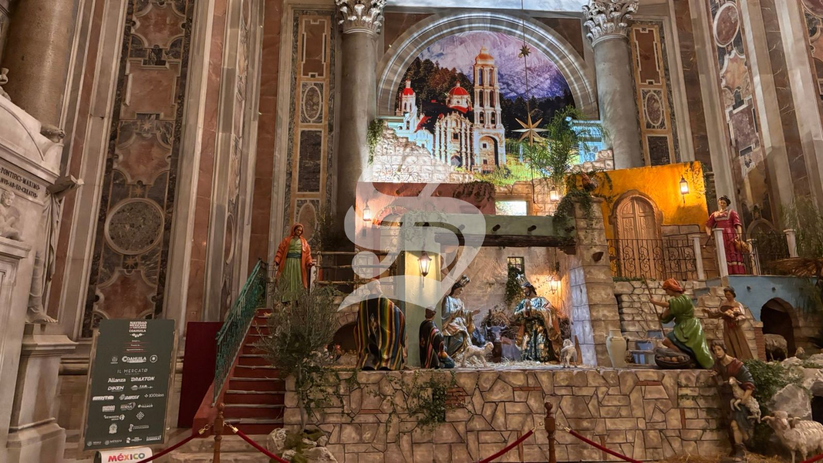 San Pietro. Per Gambetti anche il presepe diventa marketing