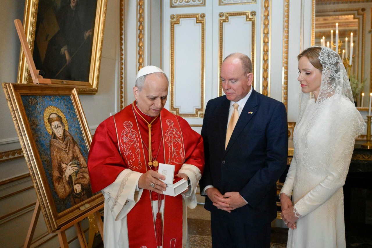 Monaco: Leo XIV opens the visit with an appeal against inequality