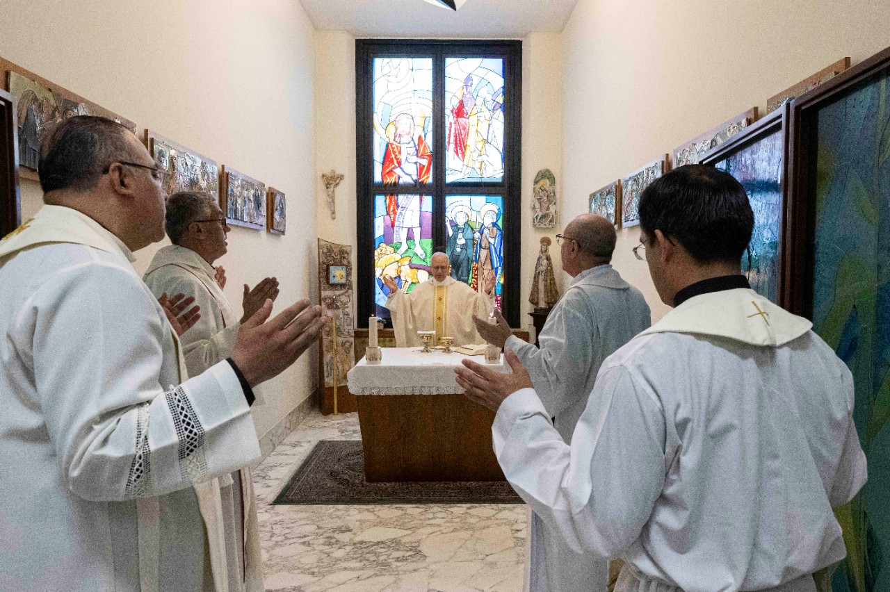 Papa Leone XIV torna al Dicastero per i Vescovi