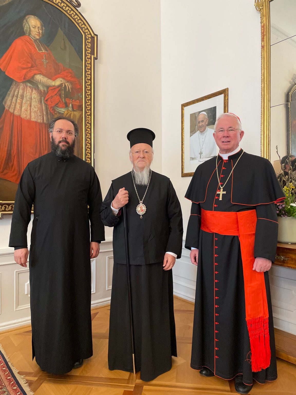 Bartolomeo I visita il primate di Germania