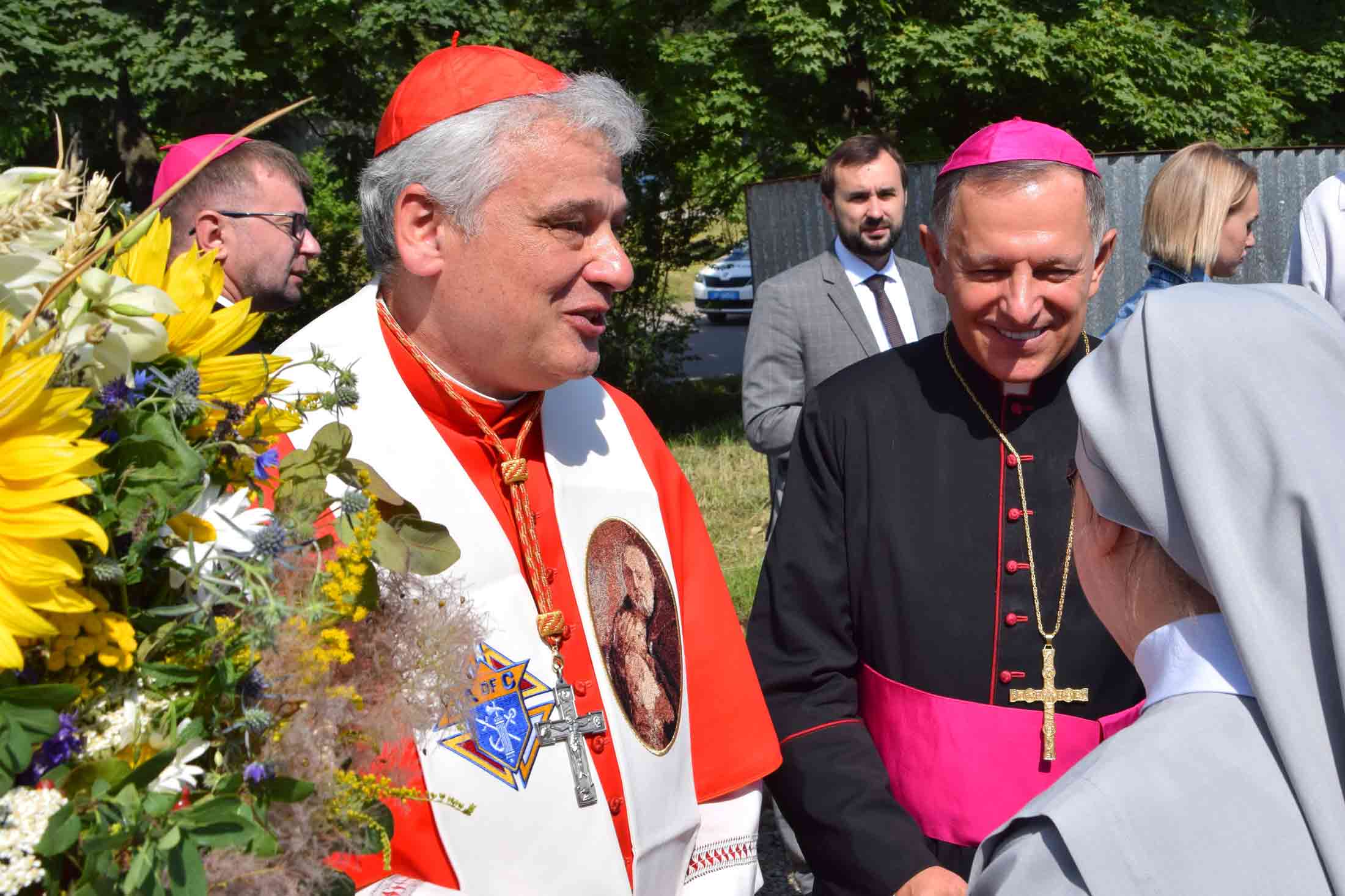 Due cardinali in Ucraina per la pace