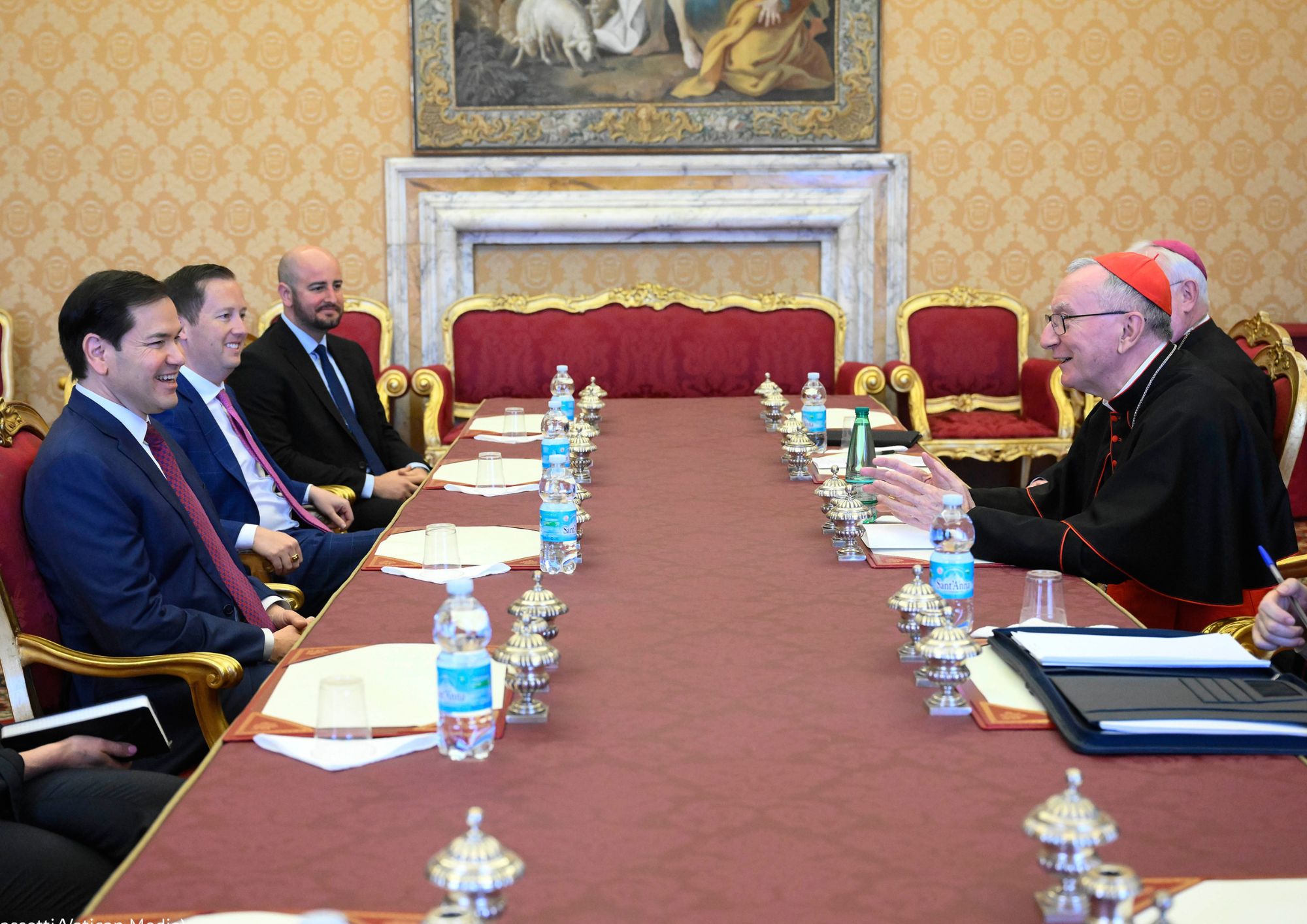 Venezuela. Telephone conversation between the U.S. Secretary of State and Cardinal Parolin