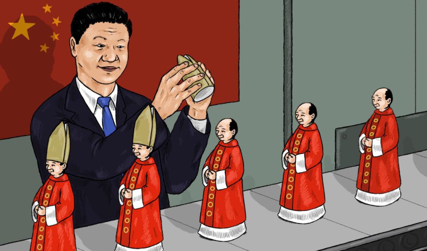 Pechino ordina, Francesco obbedisce