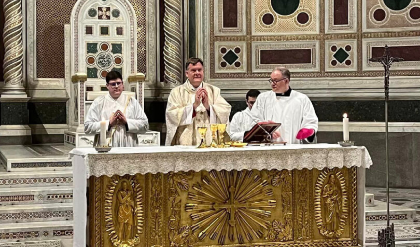 Laterano: anglicani celebrano messa nella cattedrale del Papa
