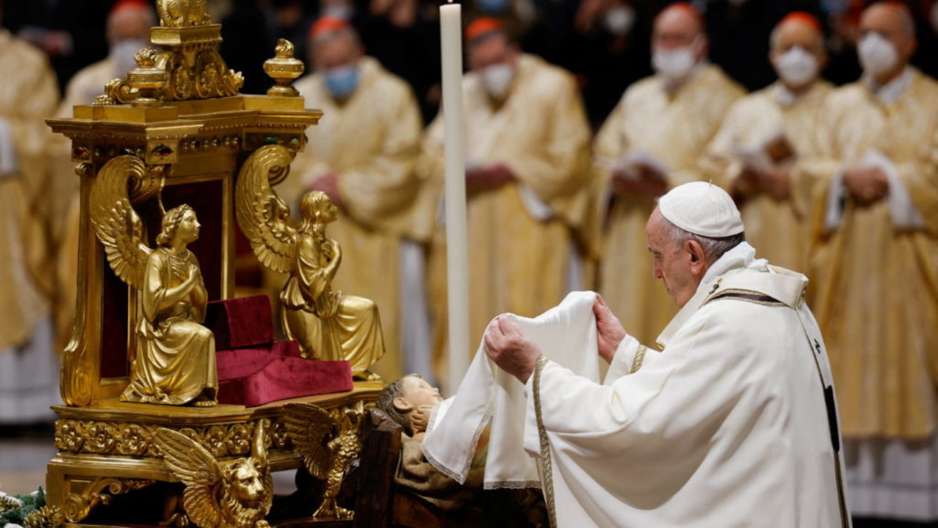 Santo Natale 2022 - Il Papa "la prima ricchezza, è Gesù"