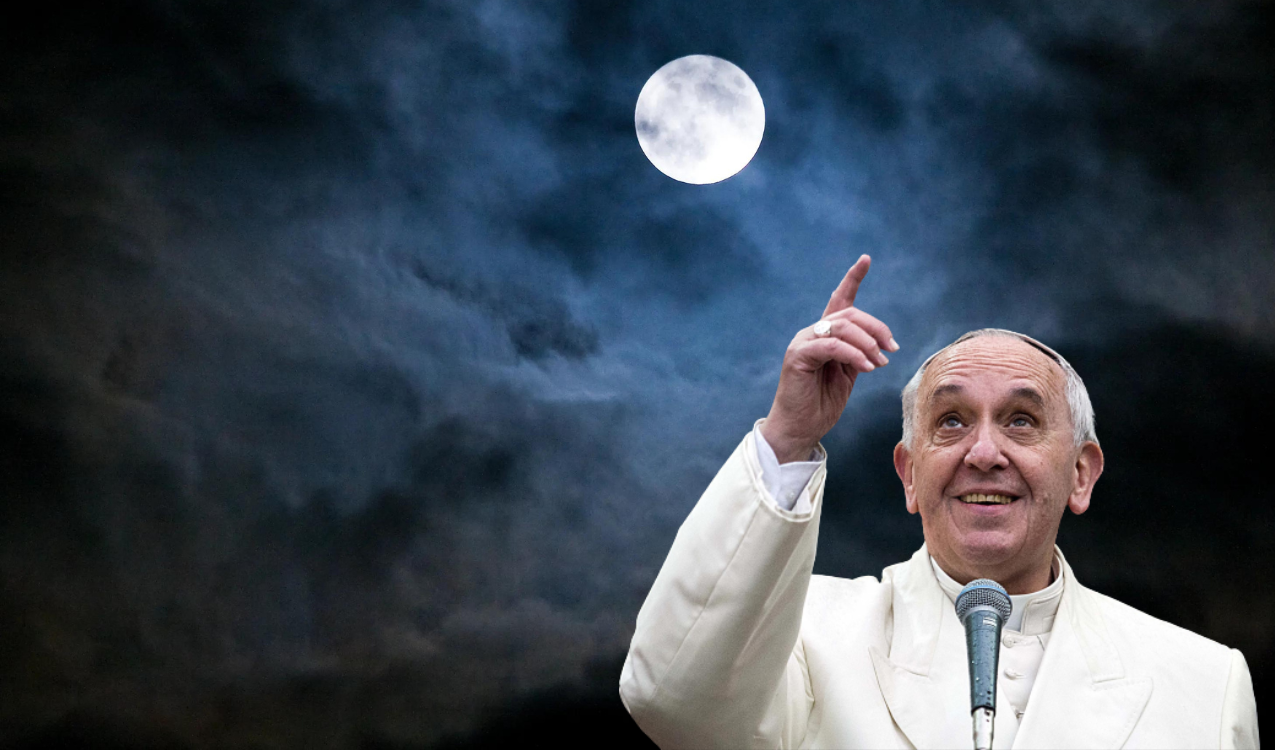 Processi in Vaticano: il Papa invita a guardare la luna. Ma qual è la luna?
