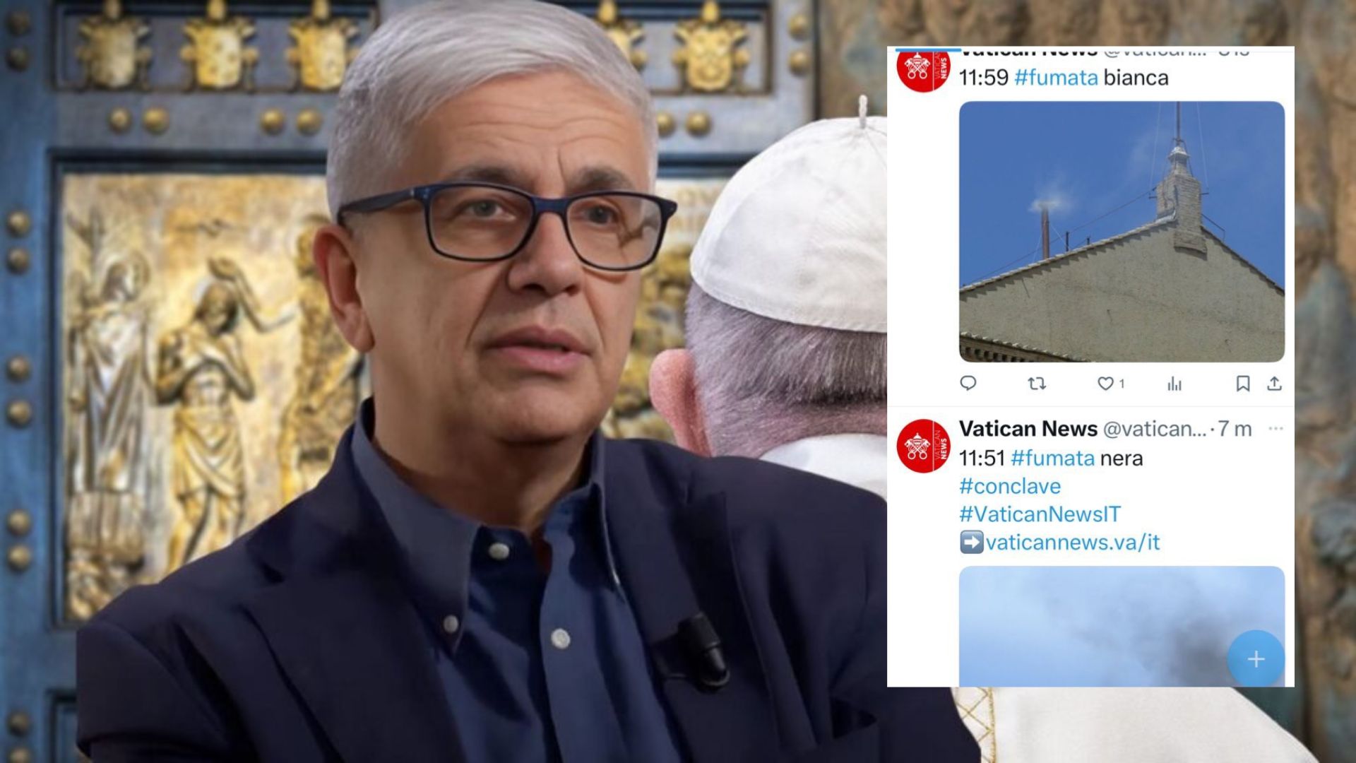 Vatican news: "Fumata bianca". L'ennesima gaffe del team di Andrea Tornielli