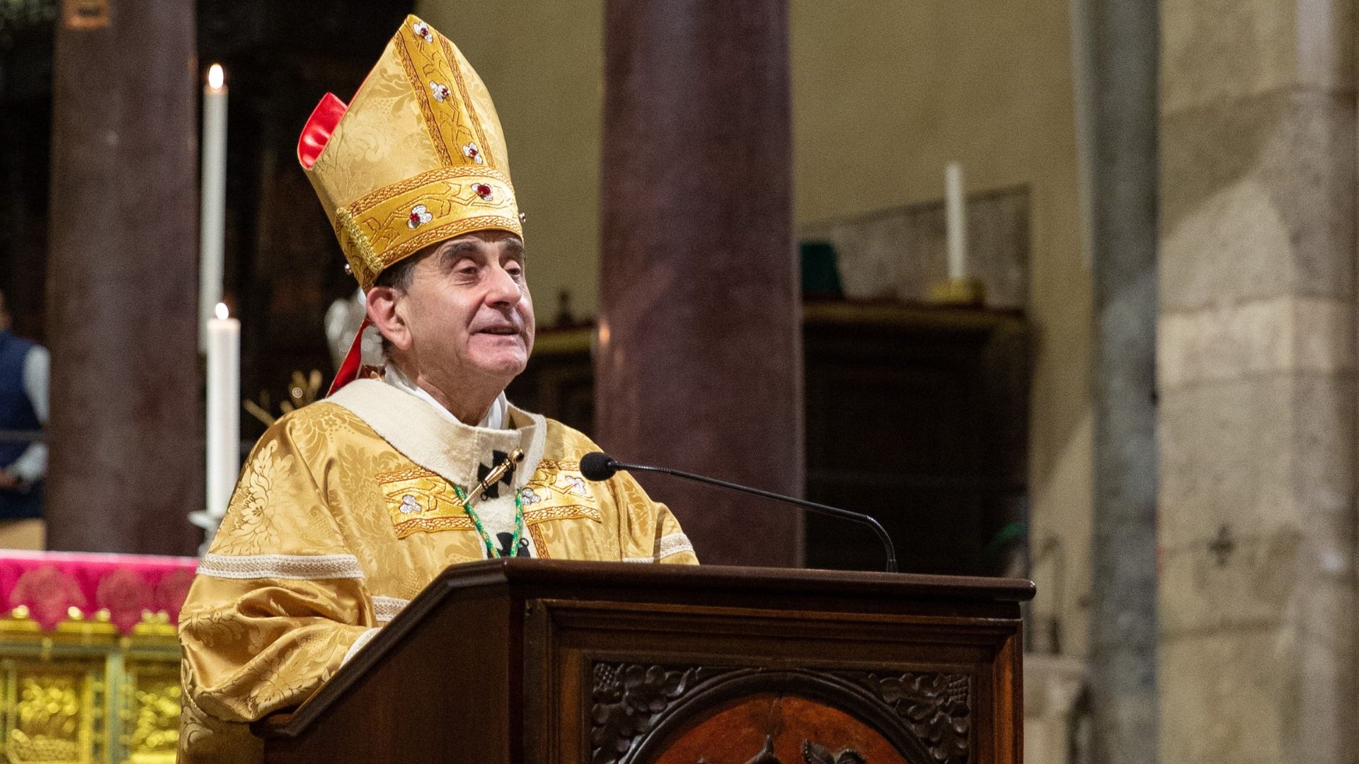 Delpini in Sant'Ambrogio: "Non siamo chiamati a sognare la pace ma ad essere operatori di pace"