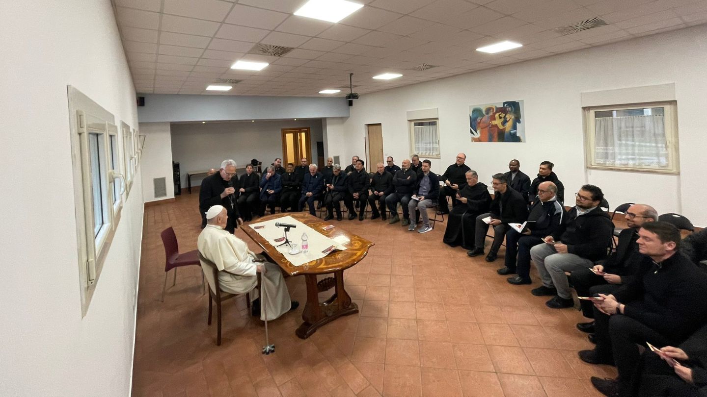 Papa Francesco a Villa Verde: "Voi direte che il Papa è luterano"