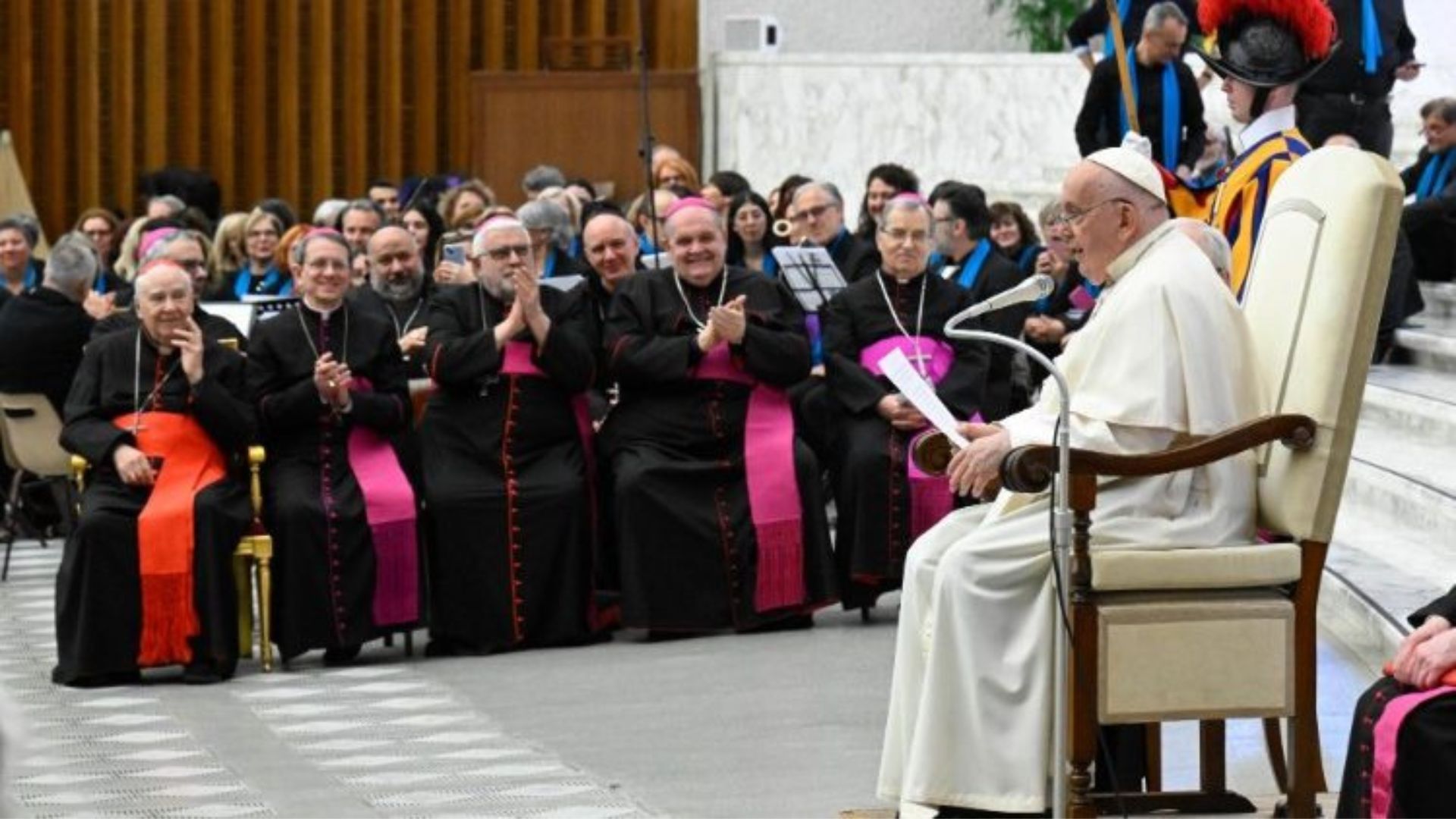 Papa Francesco: «L’esempio di Pio VII ci sprona ad essere costruttori di unità nella Chiesa universale»