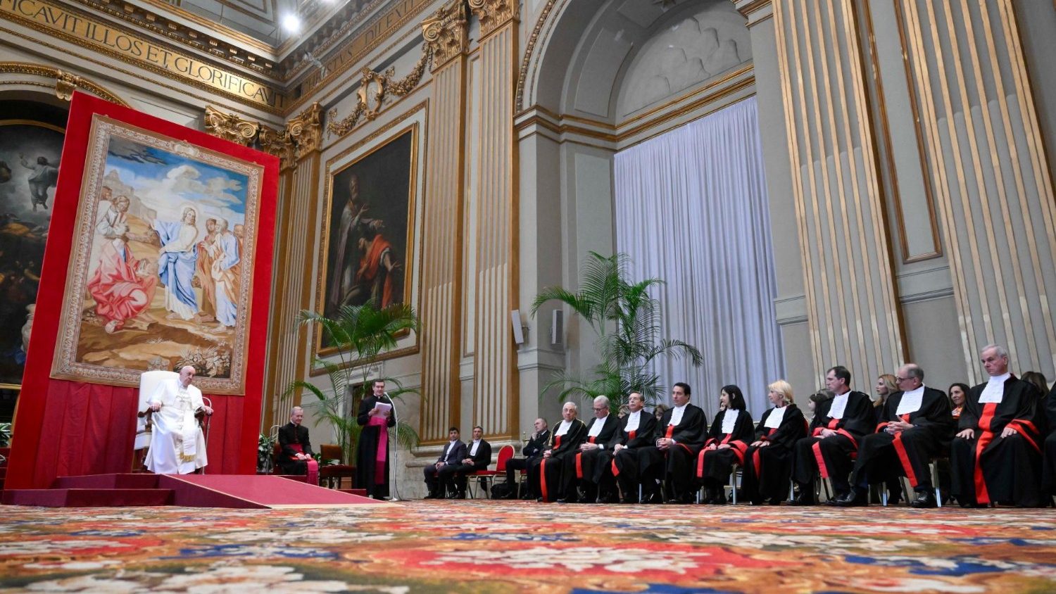 Papa Francesco apre il 95° anno giudiziario del Vaticano