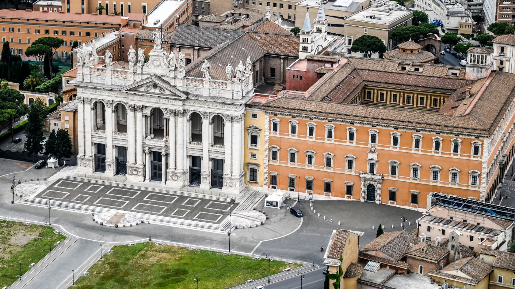 Chiostro del Bramante. Sopralluoghi in vista