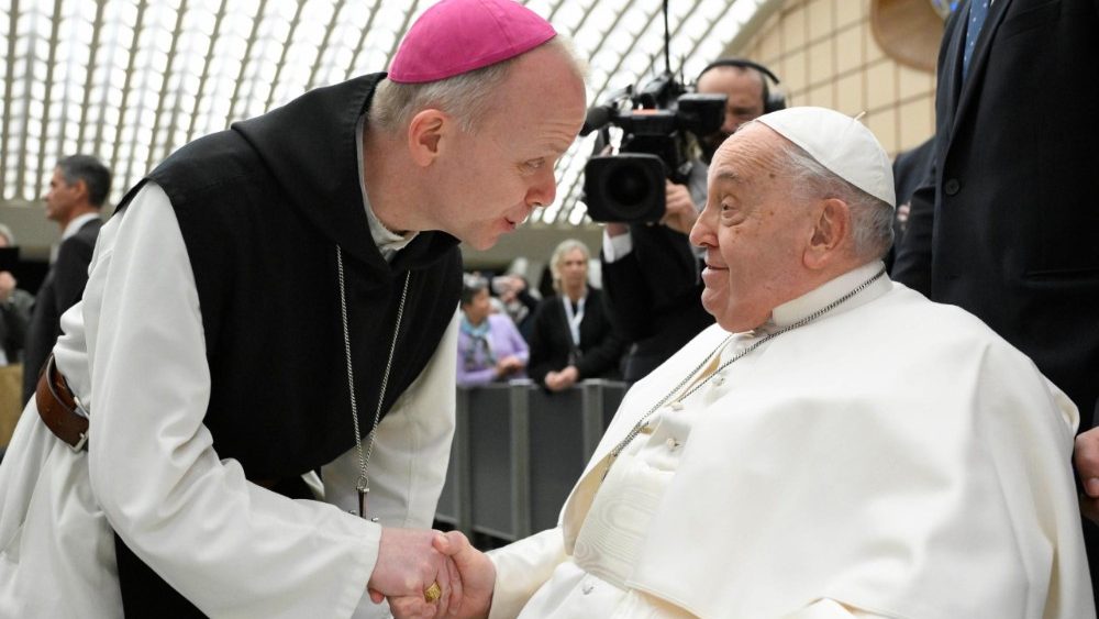 Papa Francesco incontra clero e fedeli dei Paesi Nordici