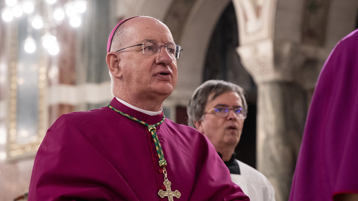 Westminster. Richard Moth was installed as Archbishop of the Archdiocese: he recalls Saint Benedict and Benedict XVI, and calls for prayer and evangelisation.