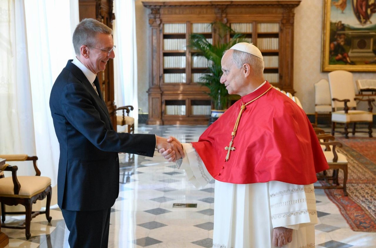 What Leo XIV and Latvia’s president talked about at the Vatican