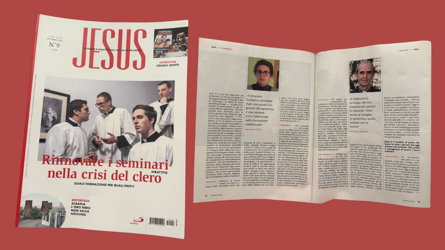 The Italian magazine “Jesus” forgets that the seminary is not a laboratory
