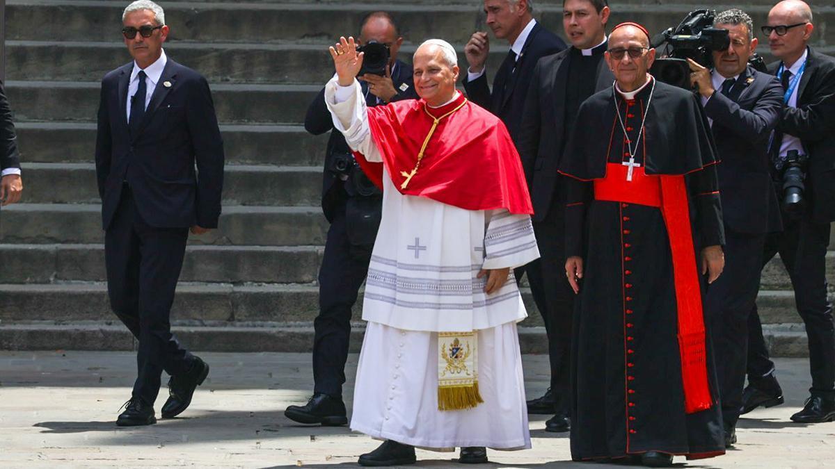 León XIV en Barcelona: en la Catedral, el Papa llama a la unidad frente a guerras, divisiones y polarizaciones