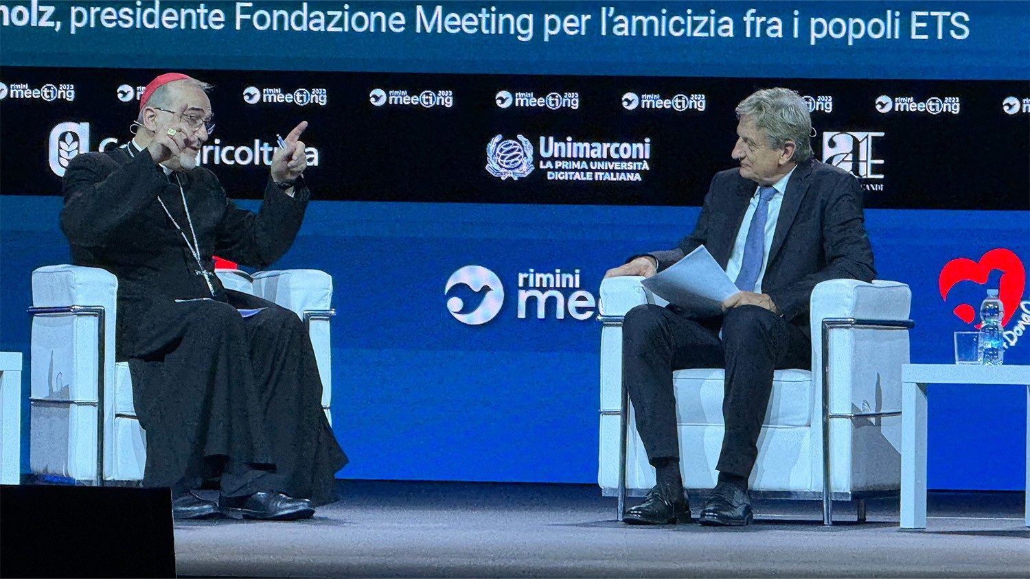 Meeting Rimini. Pizzaballa: «Purificare la memoria. Il perdono? Ci vuole tempo»