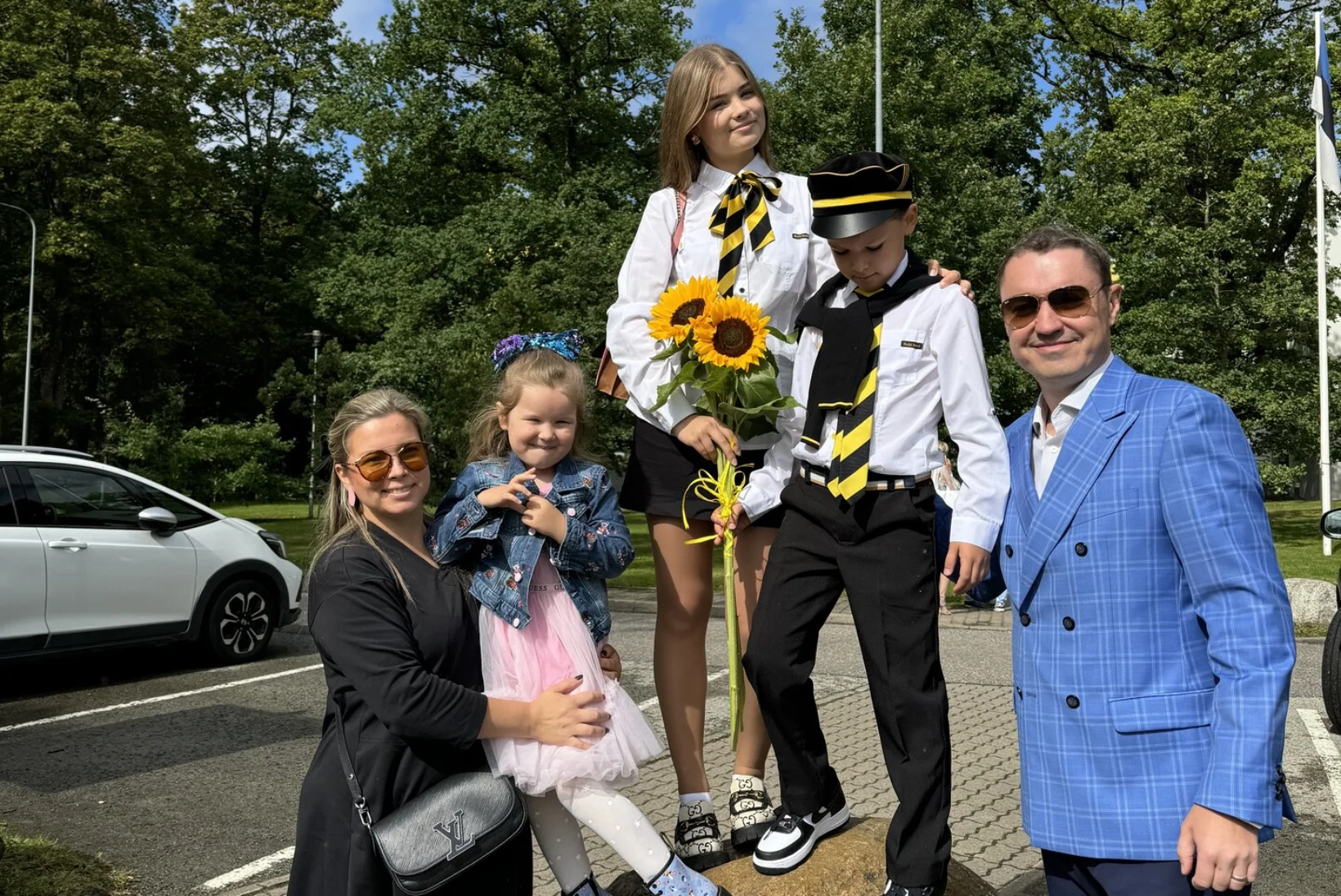 How the first day of school works in Estonia