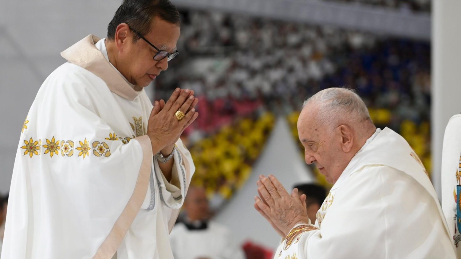 Papa Francesco in Indonesia: «Non guardiamo alle reti vuote, guardiamo a Gesù!»