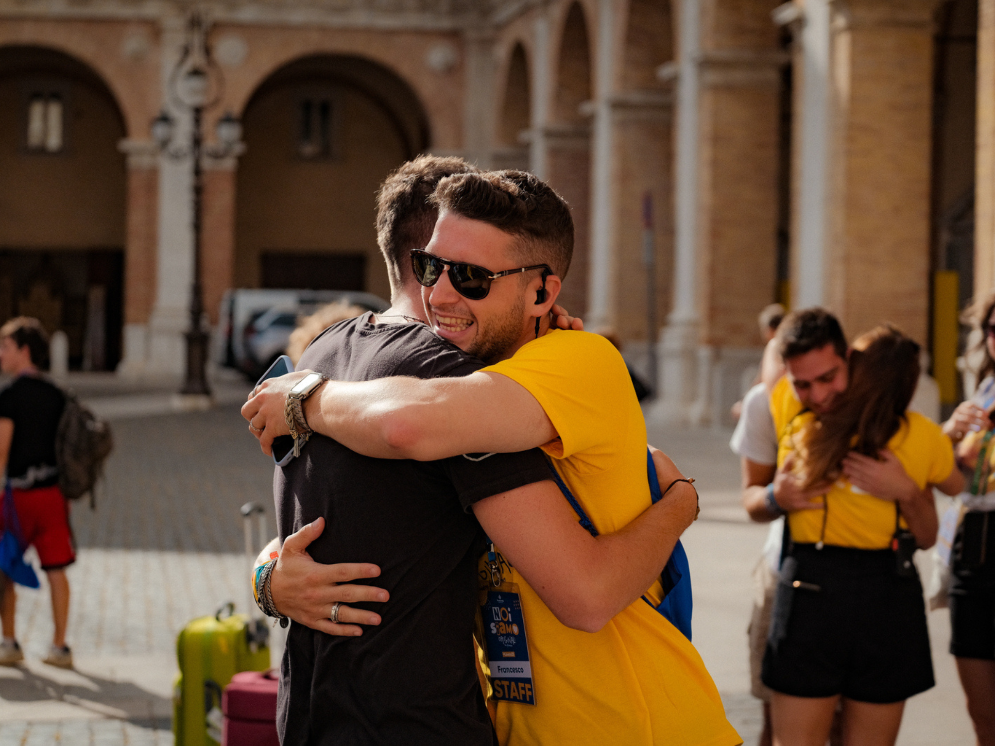 The young people of Fraternità teach charity to the web’s “teachers”