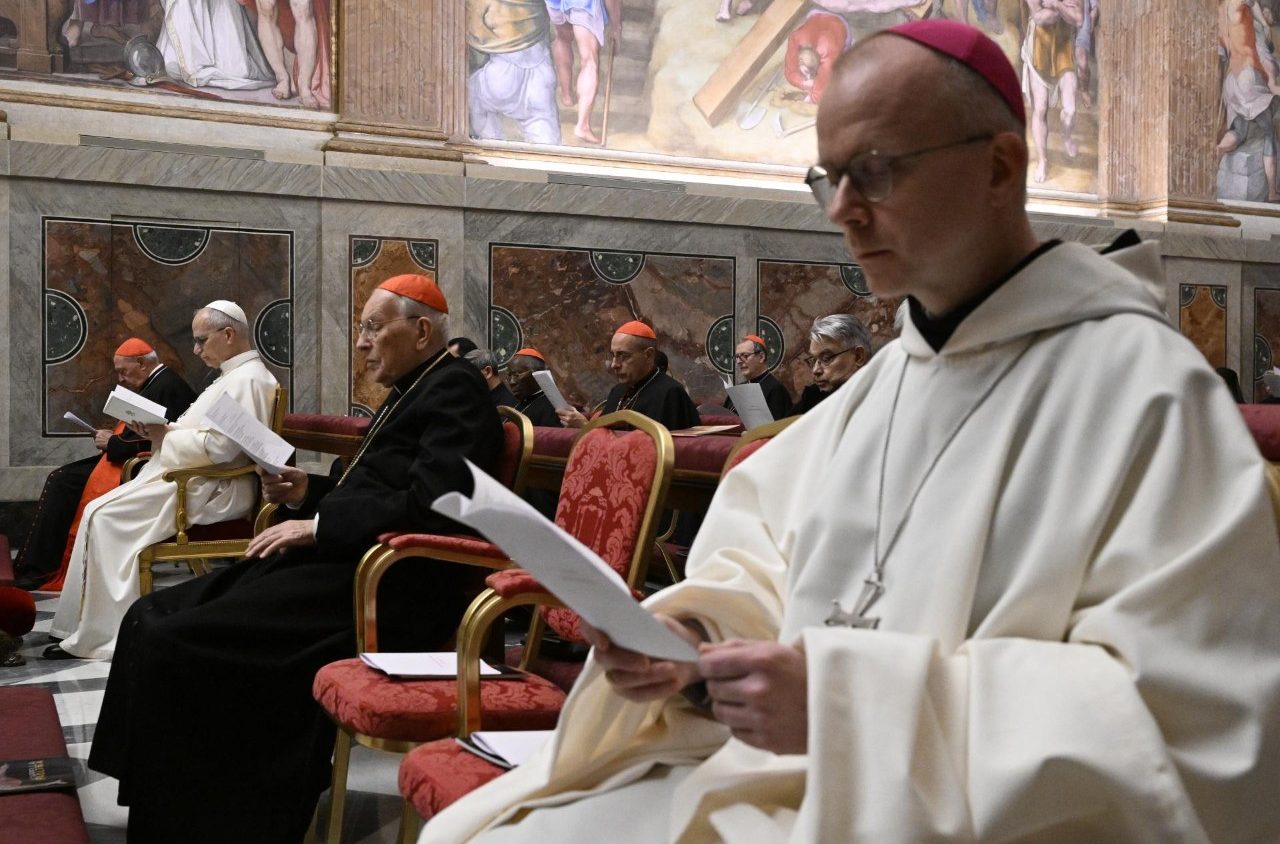 Spiritual Exercises. Bishop Varden: “It is important to correct mistaken ideas not just by wan outrage, but by teaching the terms of authentic spiritual warfare.”
