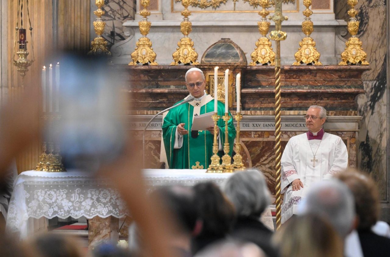 “Allargate i cuori”: Leone XIV nella parrocchia pontificia di Sant’Anna