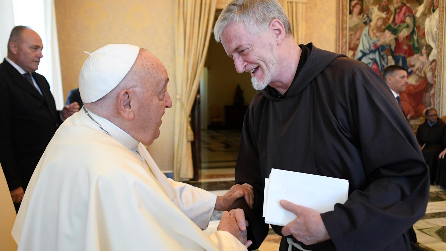 Papa Francesco ai frati Cappucini: «Siate semplici, liberi e disponibili, pronti a lasciare tutto!»