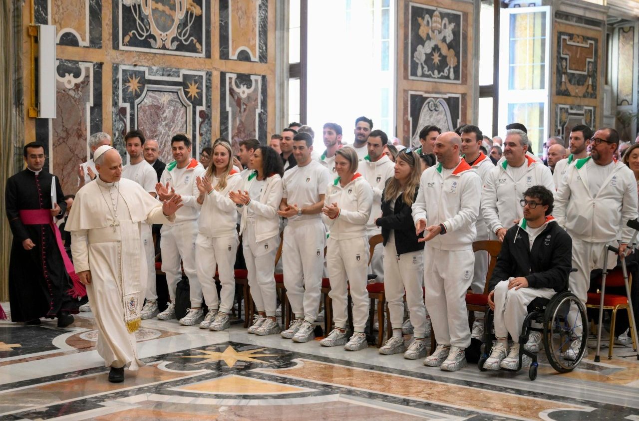 Leone XIV agli atleti olimpionici: "Lo sport può spezzare la logica della violenza"