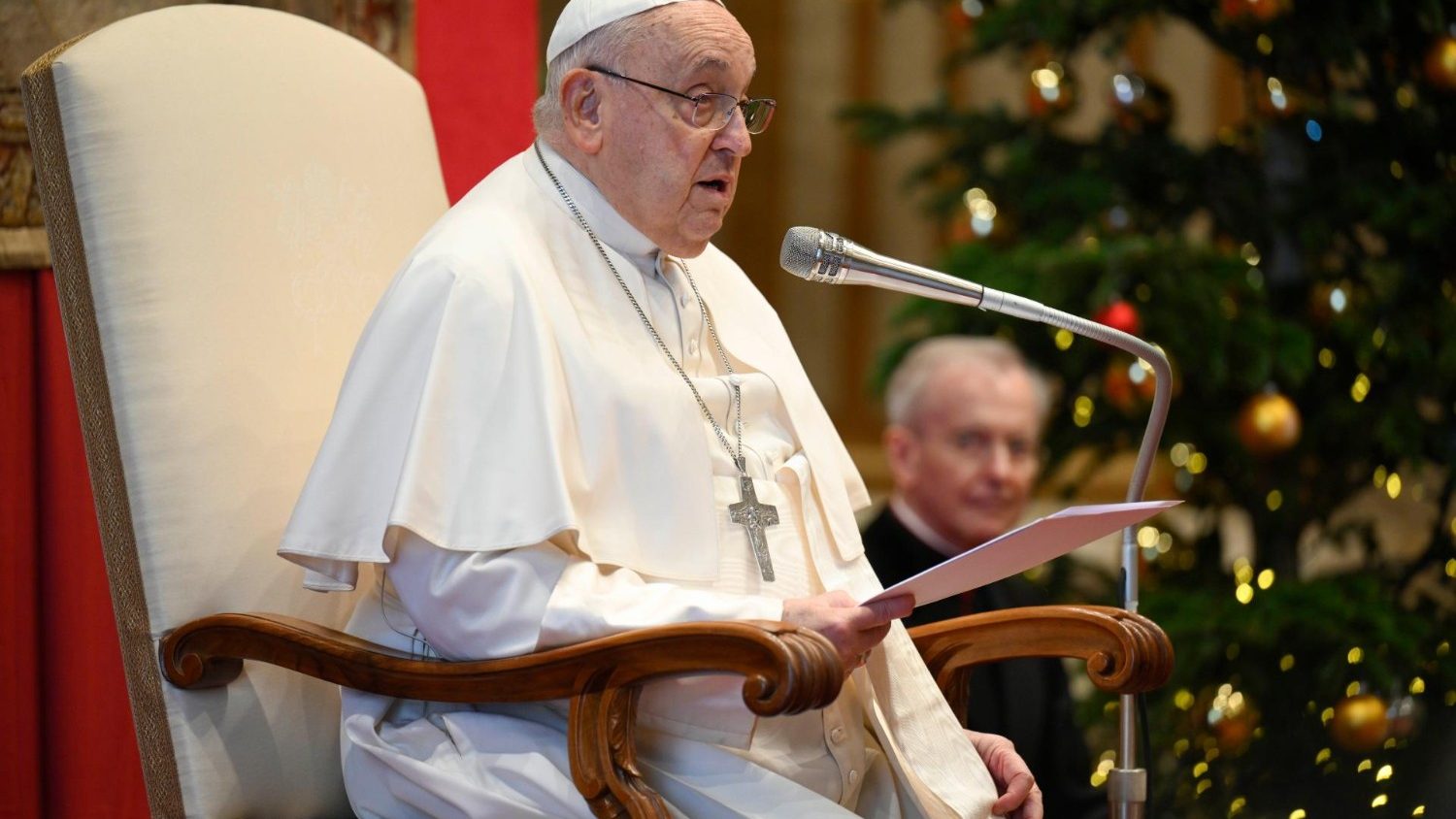 Papa Francesco al Corpo Diplomatico: «Abbiamo bisogno di una diplomazia della speranza»