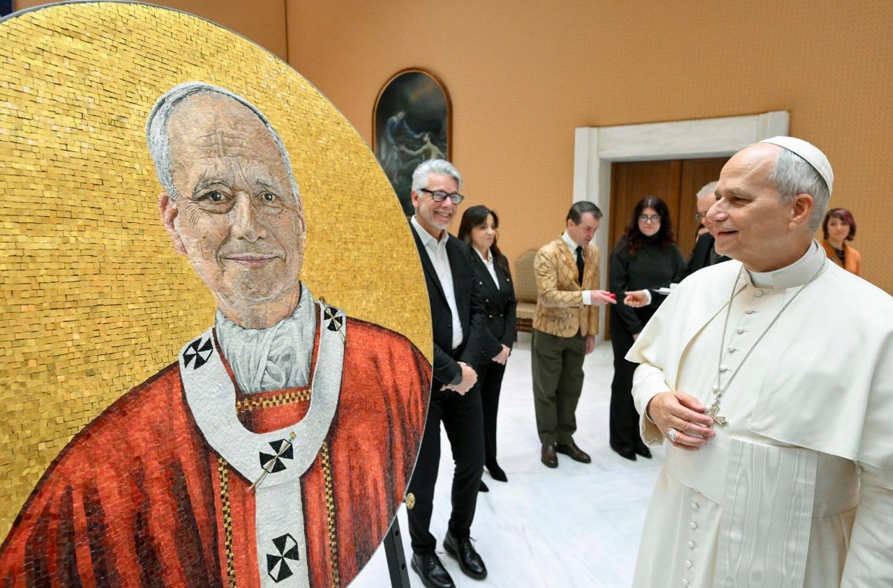 Leone XIV e il nuovo clipeo: il mosaico vaticano pronto per San Paolo fuori le Mura
