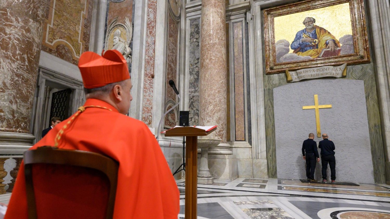 Giubileo 2025. Il rito della Recognitio in San Pietro