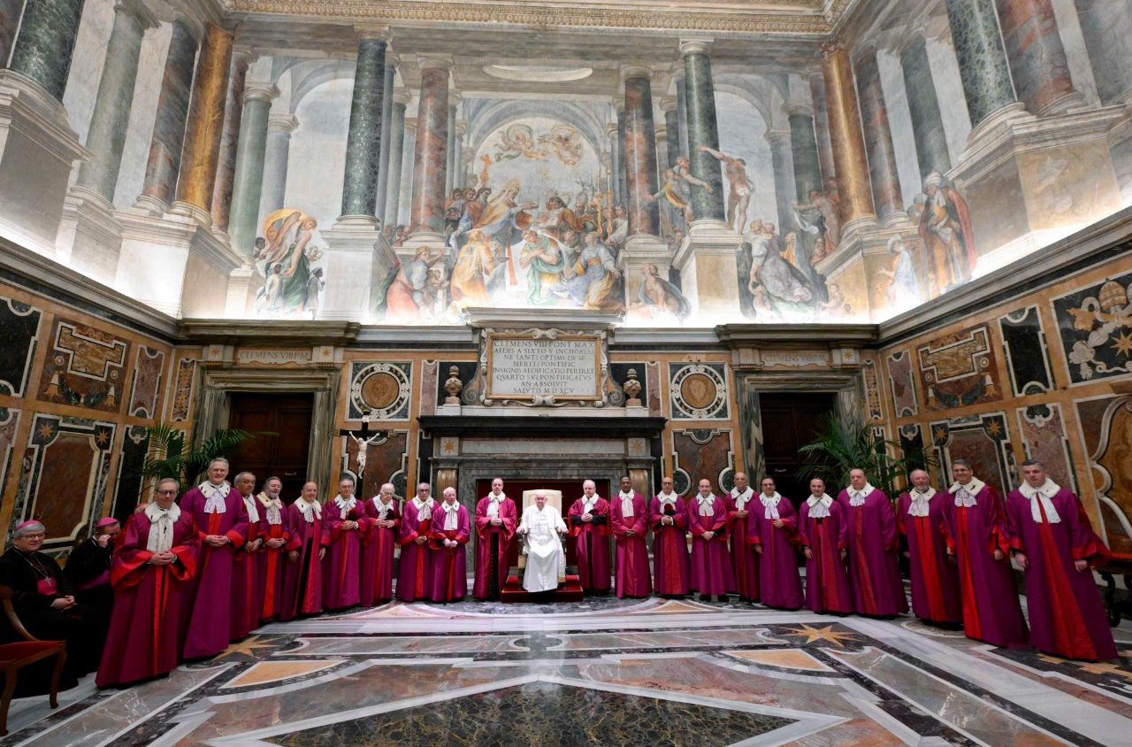 Anno Giudiziario 2025. Il Papa alla Rota Romana: «Purificare e ripristinare le relazioni interpersonali»