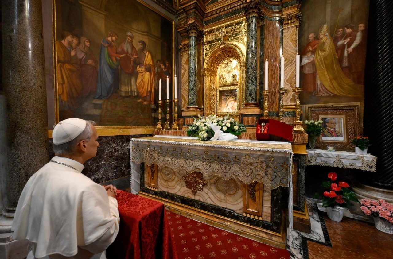 L’effigie mariana del Buon Consiglio accompagnerà l'inizio del ministero di Leone XIV